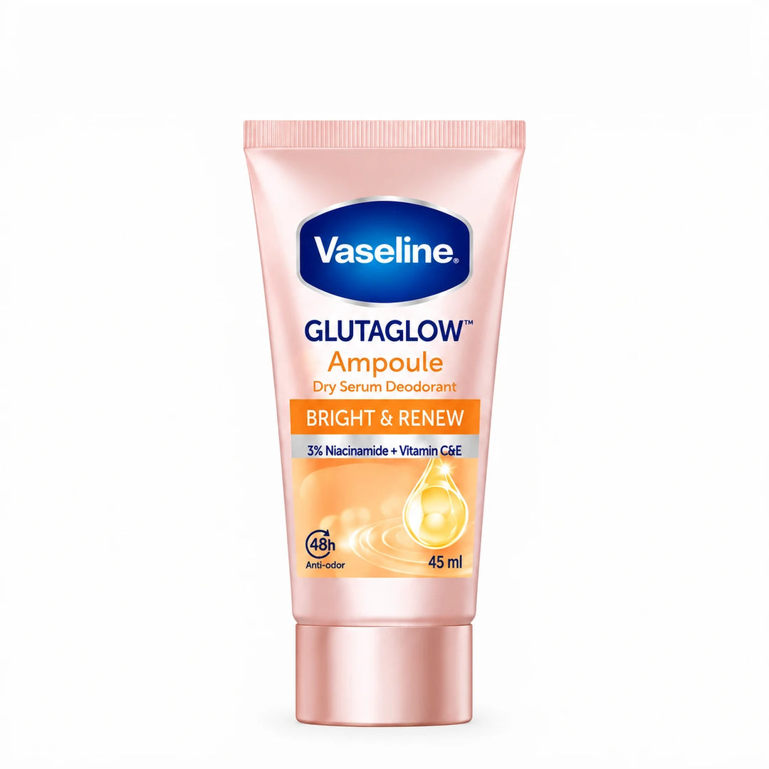 Vaseline GlutaGlow Bright & Renew Dry Serum Deodorant 45 ml × 6 — product photograph