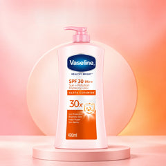 Vaseline Healthy Bright SPF30 Gluta Ceramide Body Lotion – 480 ml × 2 — product view