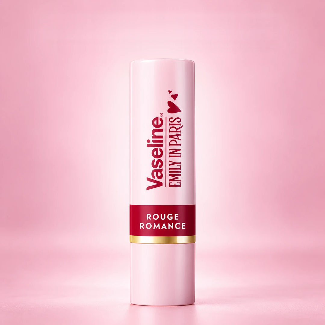 Vaseline Emily in Paris Tinted Lip Balm – Rouge Romance, 3 g × 2 — product view