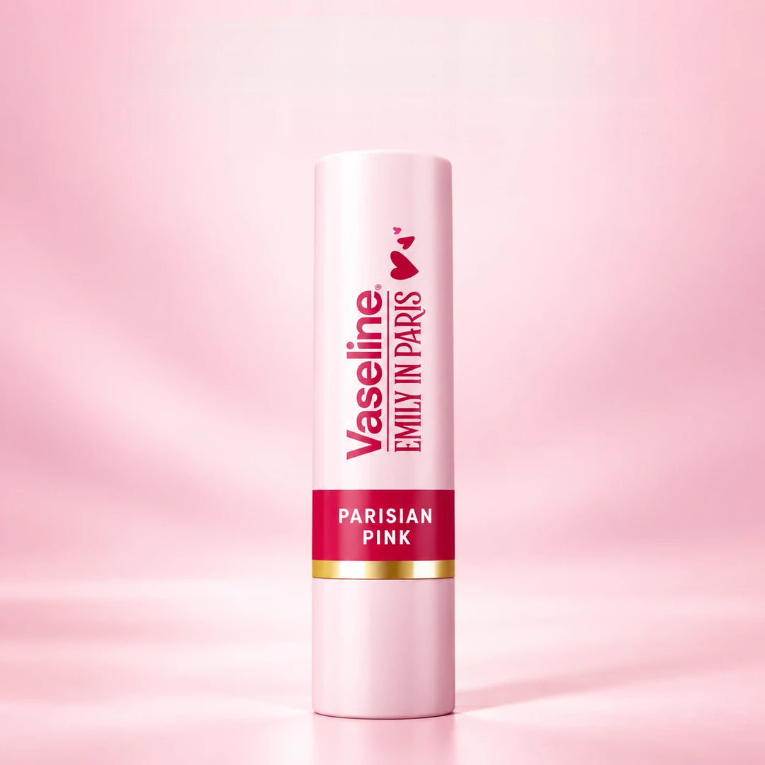 Vaseline Emily in Paris Tinted Lip Balm – Parisian Pink, 3 g × 2 — product photograph