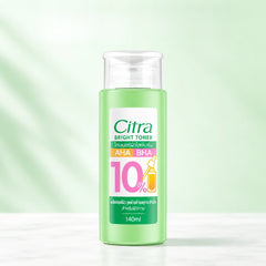 Citra Bright Toner AHA BHA 10% 140 ml × 2 — product photograph