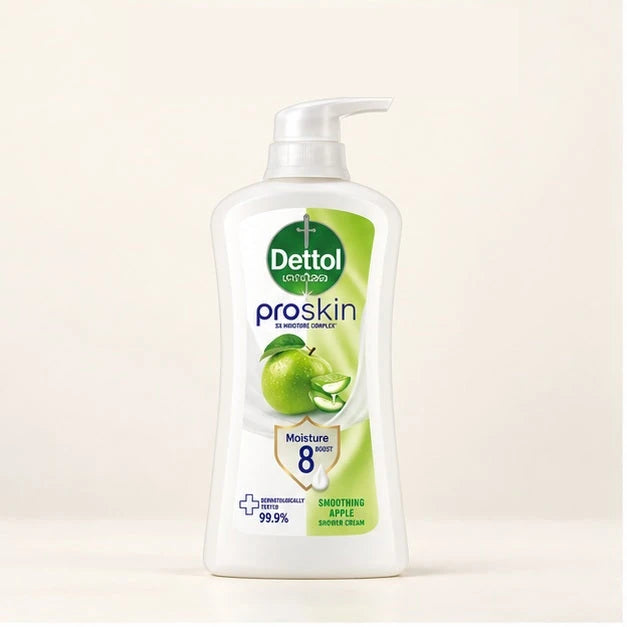 Dettol Proskin Smoothing Apple Shower Cream 450 g × 2 — product view