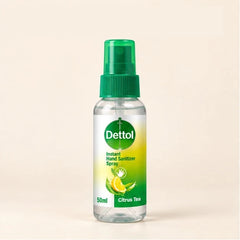 Dettol Hand Sanitizer Spray Citrus Tea + Vitamin E 50 ml — 3, 6, 9 or 12 Bottles — product view