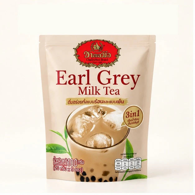 ChaTraMue Earl Grey Milk Tea 3-in-1 100 g — 2, 4 or 6 Pouches — product view