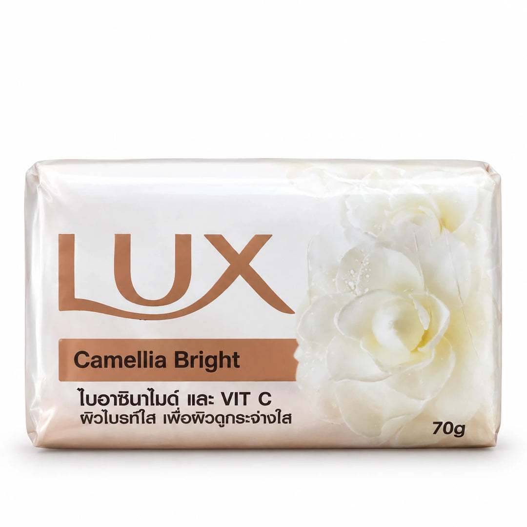 LUX Camellia Bright Bar Soap 70g — product view