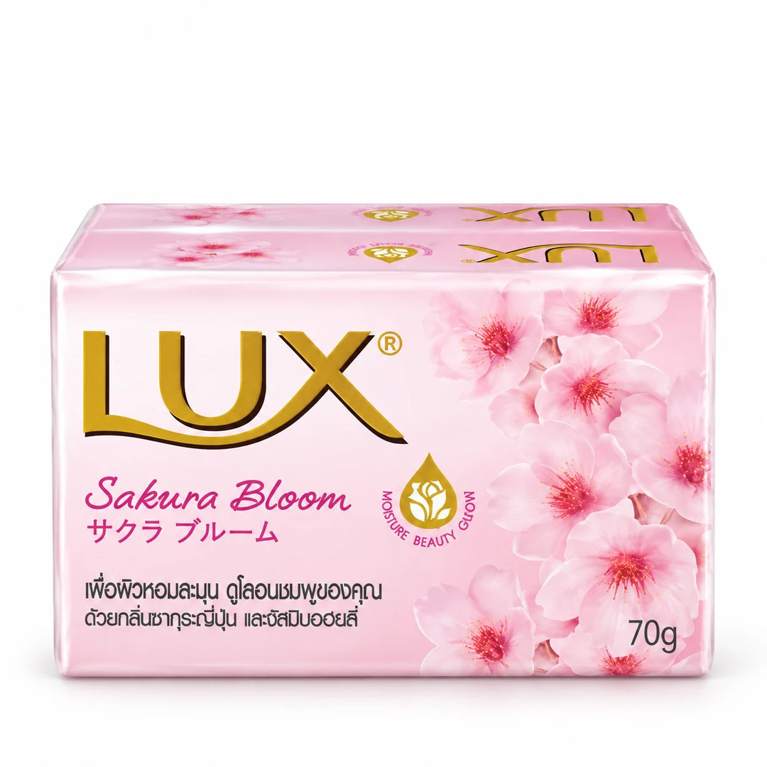 LUX Sakura Bloom Bar Soap 70g — product view
