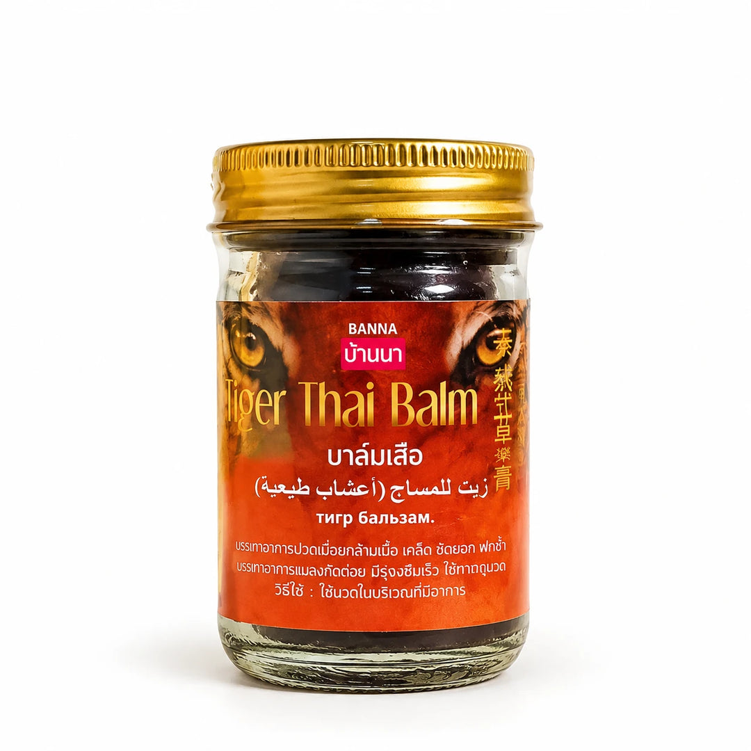 Banna Tiger Thai Herbal Balm 50g – Multipack — product view