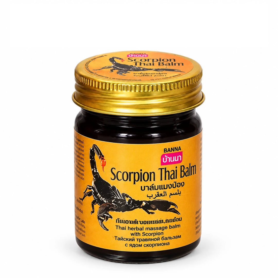 Banna Scorpion Thai Herbal Balm 50g – Multipack — product view