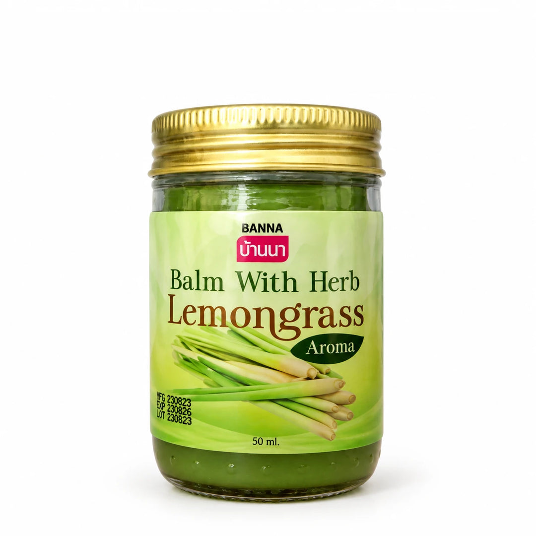 Banna Lemongrass Herbal Balm 50ml – Multipack — product view