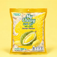 Prairie My Chewy Milk Candy Durian 360g – Multipack — product view