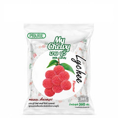 Prairie My Chewy Milk Candy Lychee 360g – Multipack — product view