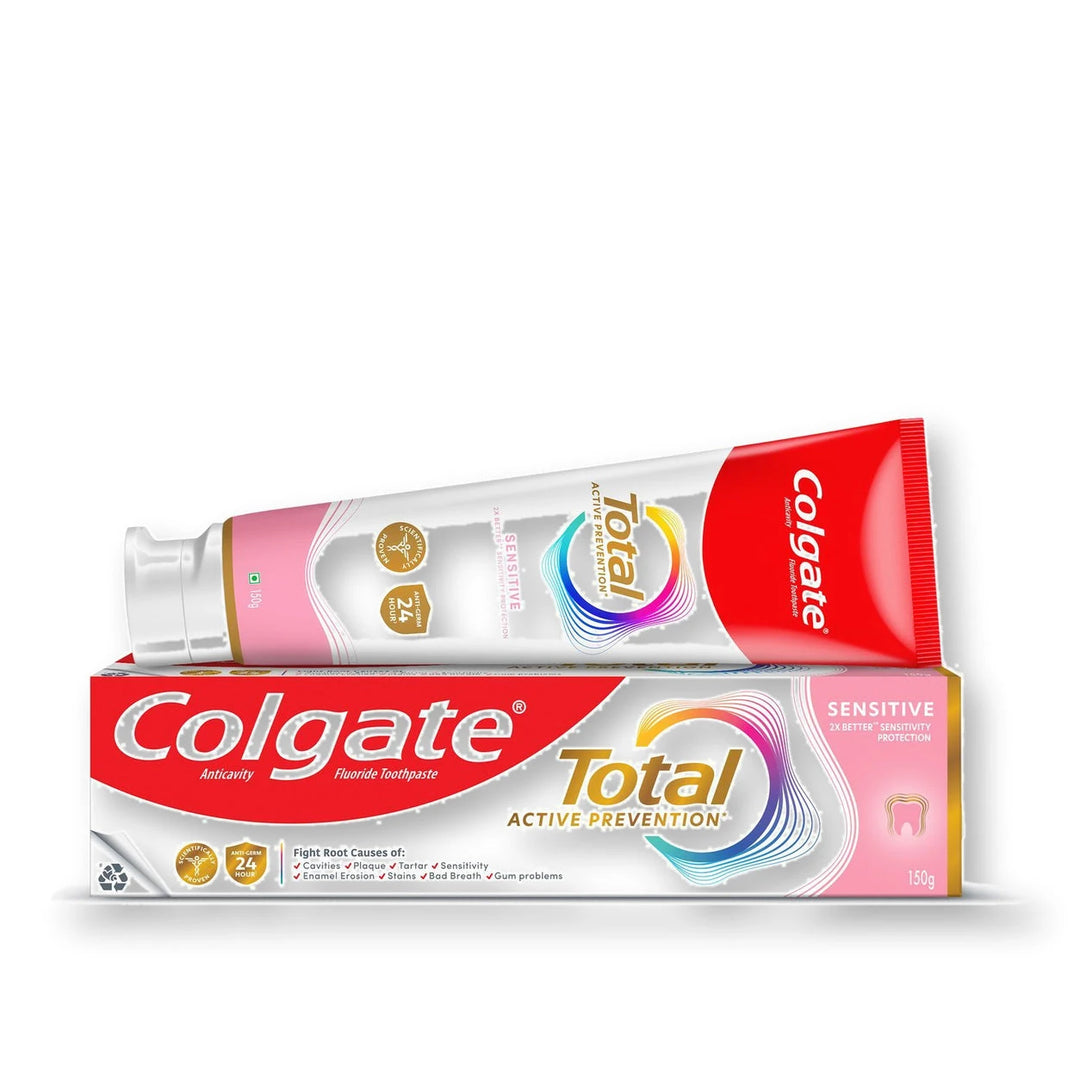 Colgate Total Active Prevention+ Sensitivity Toothpaste 150g – Multipack — product view