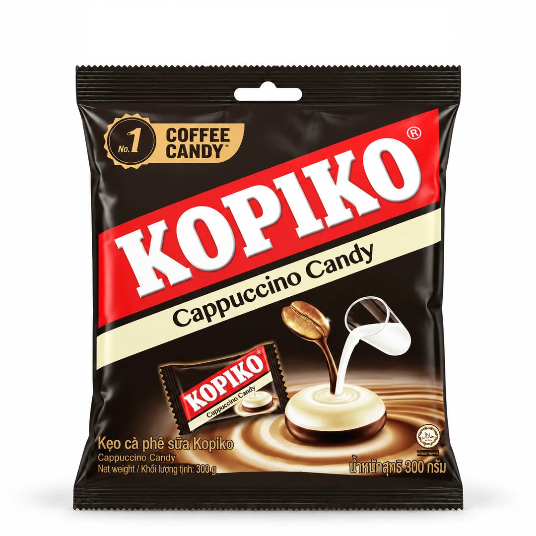 Kopiko Cappuccino Candy 300g Bags — product view