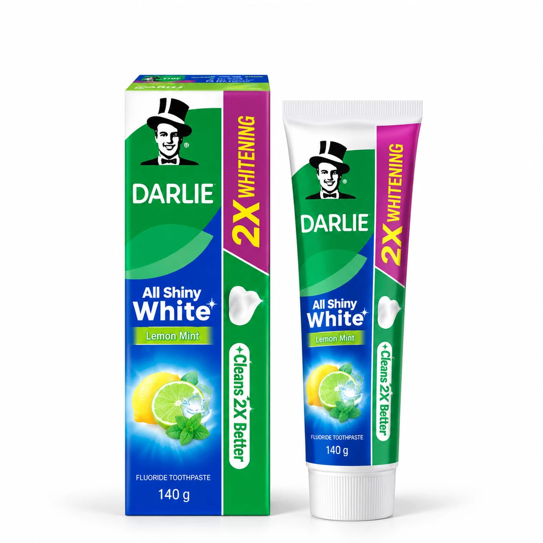 Darlie All Shiny White Lemon Mint Toothpaste 140g — product view