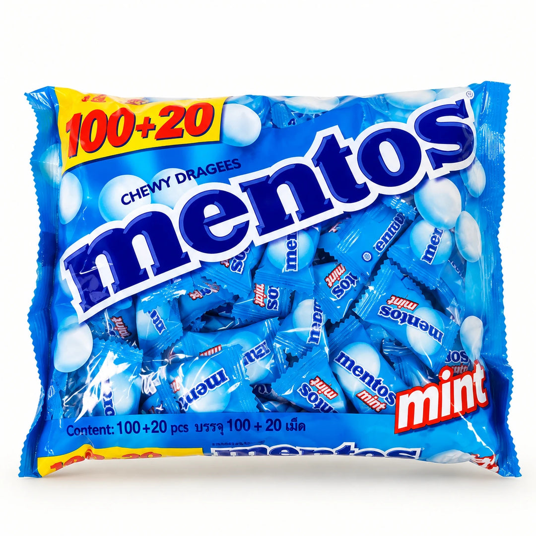 Mentos Mint Candy Bags – 120 Pieces — product view