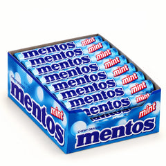 Mentos Mint Rolls Display Box – 24 × 37g — product view