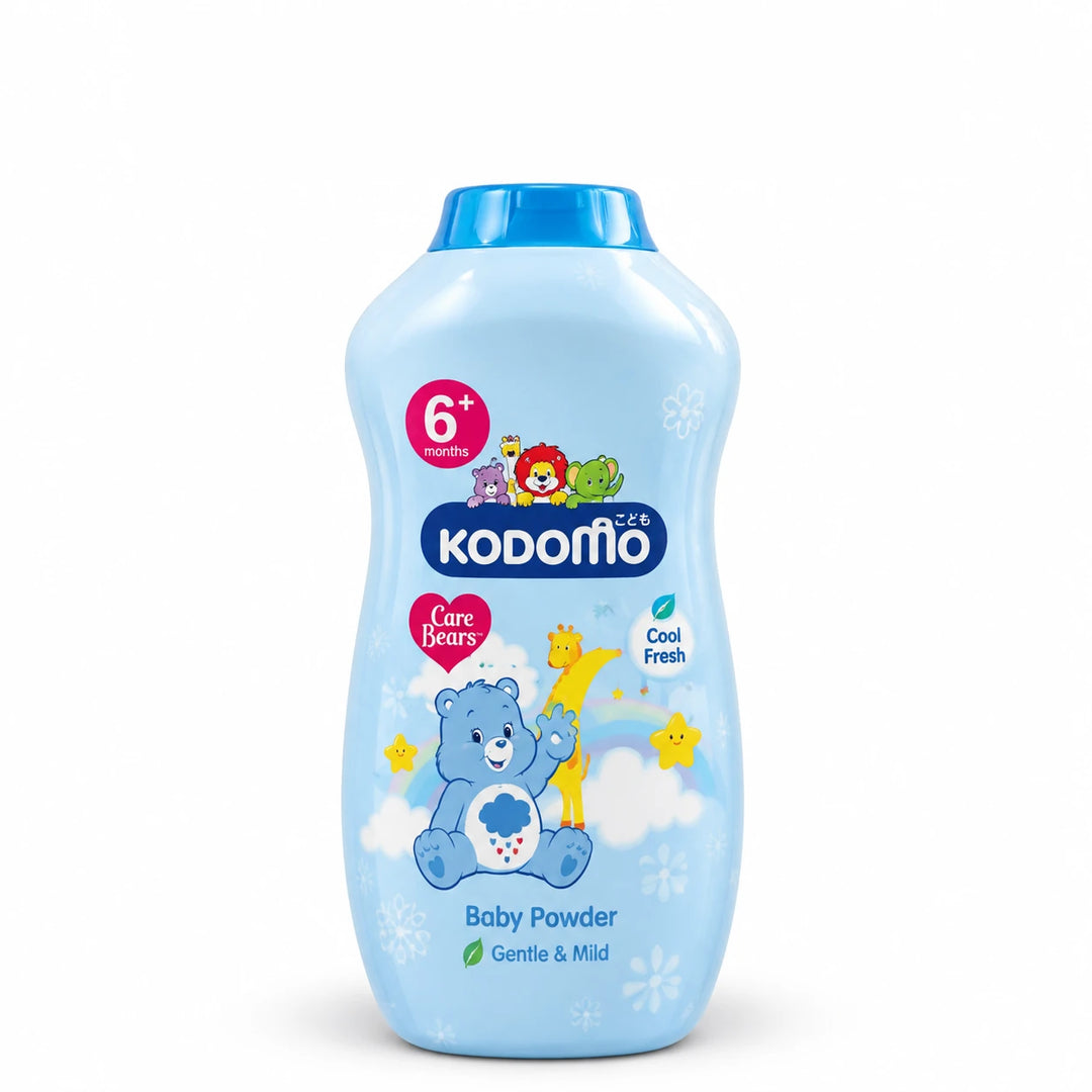 Kodomo Care Bears Cool Baby Powder 350 g — Pack of 3 — product view