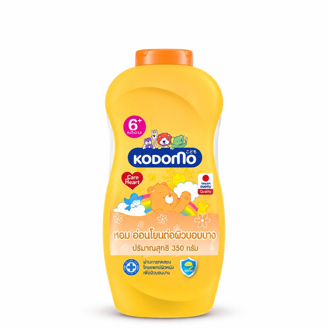 Kodomo Sunshine Kids Baby Powder 350 g — Pack of 3 — product view