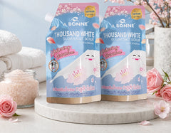 A BONNE Rose & Sakura Sugar Salt Scrub – 350 g per unit — product lifestyle view