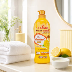 A BONNE Miracle White C Milk Body Lotion – 500 ml — product lifestyle view