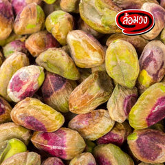 Rom-Wong Salted Roasted Shelled Pistachios — Pack of 8 | 100 g Each — serving or cooking suggestion
