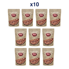 Rom-Wong Traditional Salt-Roasted Jumbo Cashews — Pack of 10 | 100 g Each — retail pack quantity