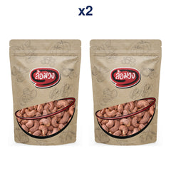 Rom-Wong Traditional Salt-Roasted Jumbo Cashews — Pack of 2 | 100 g / 500 g Each — retail pack quantity