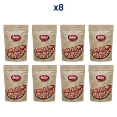 Rom-Wong Traditional Salt-Roasted Jumbo Cashews — Pack of 8 | 100 g Each — retail pack quantity