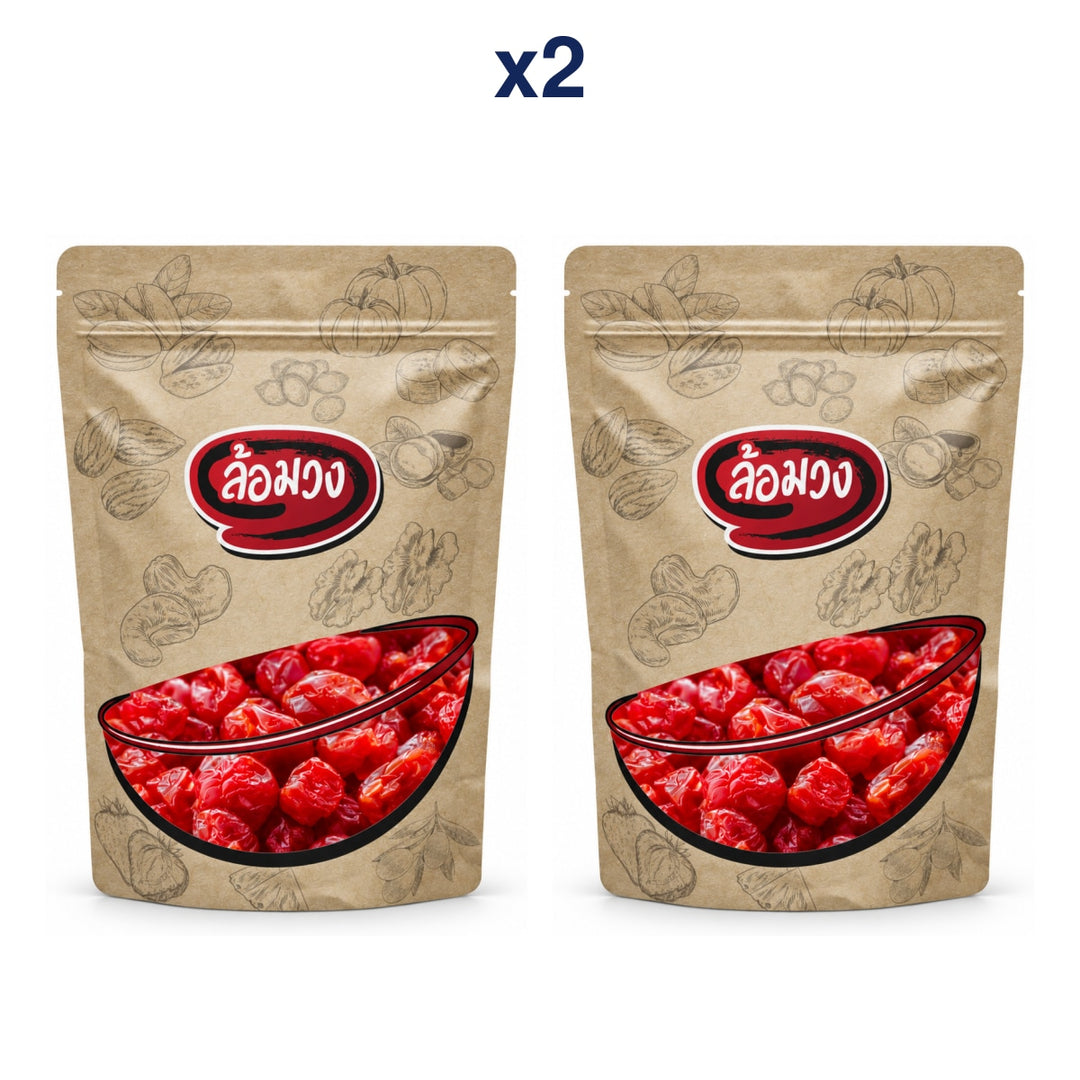 Rom-Wong Dried Cherry Tomatoes — Pack of 2 | 100 g / 500 g Each — retail pack quantity