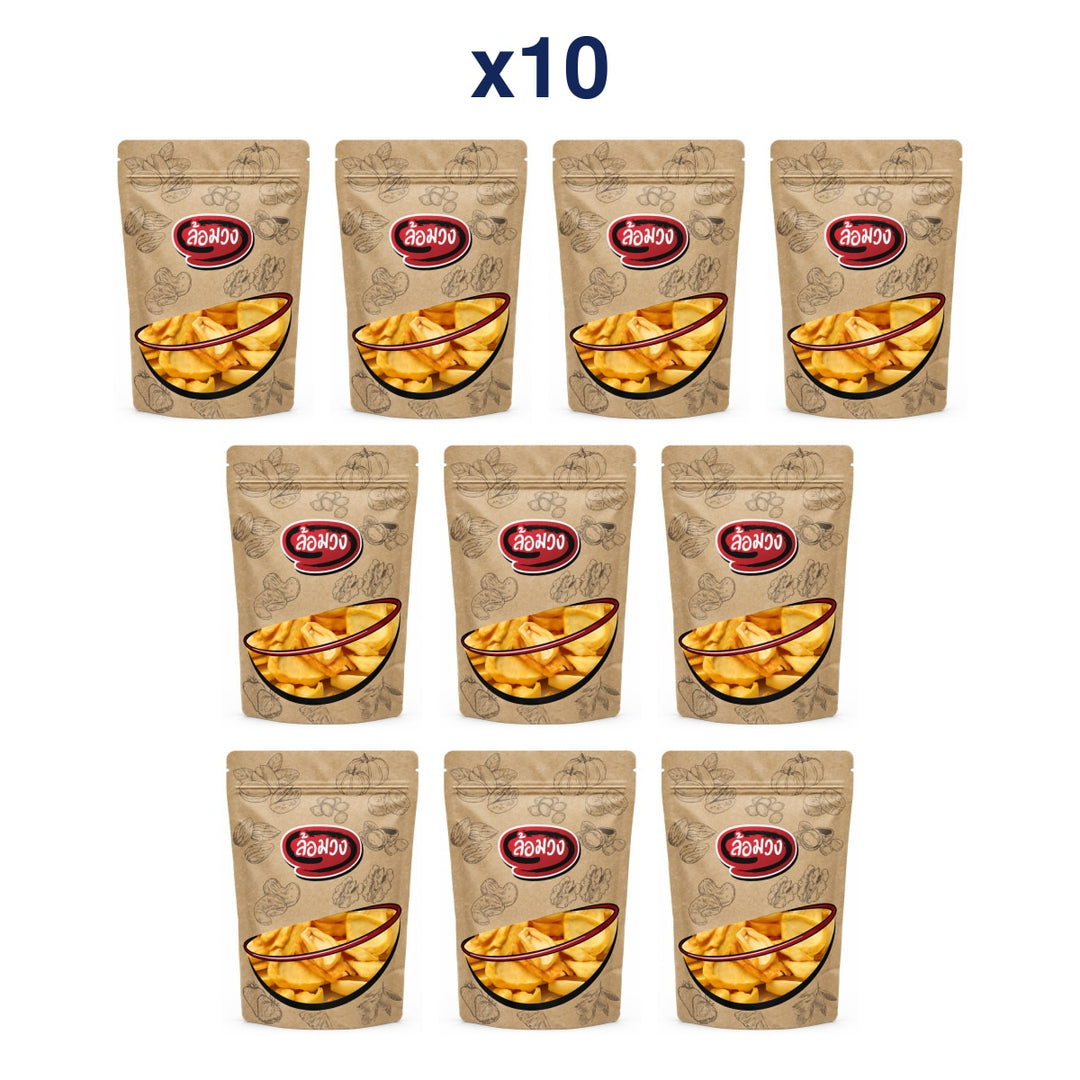 Rom-Wong Crispy Jackfruit — Pack of 10 | 75 g / 250 g Each — exact number of retail packs