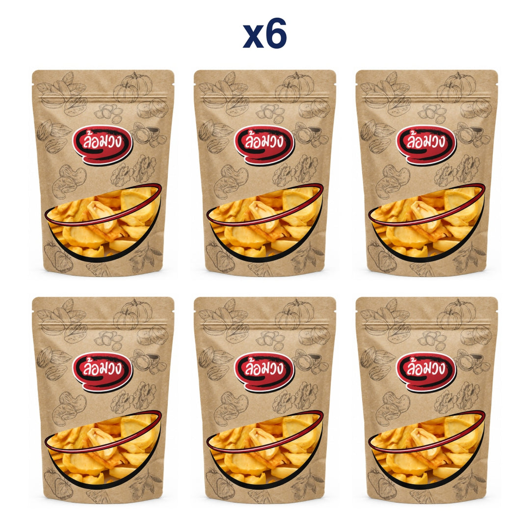 Rom-Wong Crispy Jackfruit — Pack of 6 | 75 g / 250 g Each — exact number of retail packs