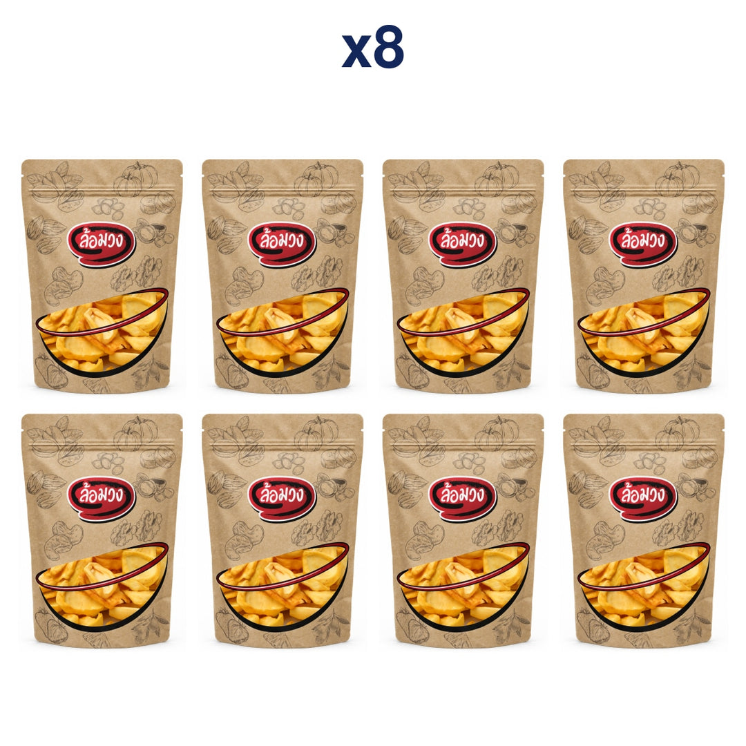 Rom-Wong Crispy Jackfruit — Pack of 8 | 75 g / 250 g Each — exact number of retail packs