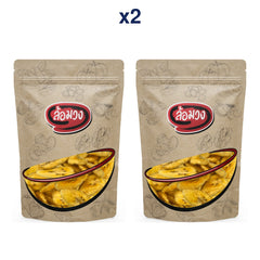 Rom-Wong Crispy Banana — Pack of 2 | 100 g / 500 g Each — exact number of retail packs