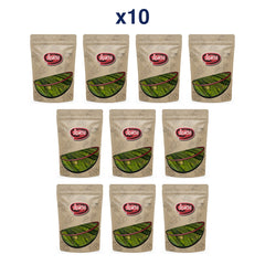 Rom-Wong Crispy Okra — Pack of 10 | 50 g / 150 g Each — exact number of retail packs