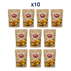 Rom-Wong Nine-Ingredient Crispy Vegetable and Fruit Mix — Pack of 10 | 100 g Each — exact number of retail packs