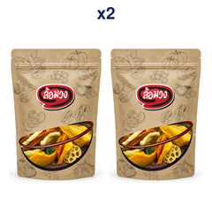 Rom-Wong Nine-Ingredient Crispy Vegetable and Fruit Mix — Pack of 2 | 100 g / 400 g Each — exact number of retail packs