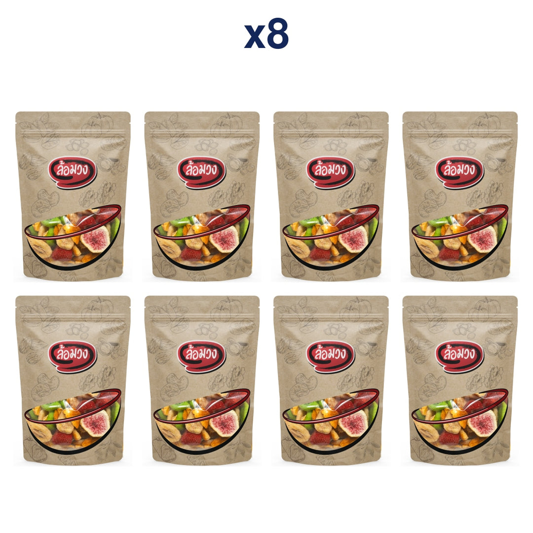 Rom-Wong Mixed Crispy Fruit — Pack of 8 | 50 g / 150 g Each — exact number of retail packs