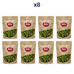 Rom-Wong Crispy Long Beans — Pack of 8 | 50 g / 150 g Each — exact number of retail packs