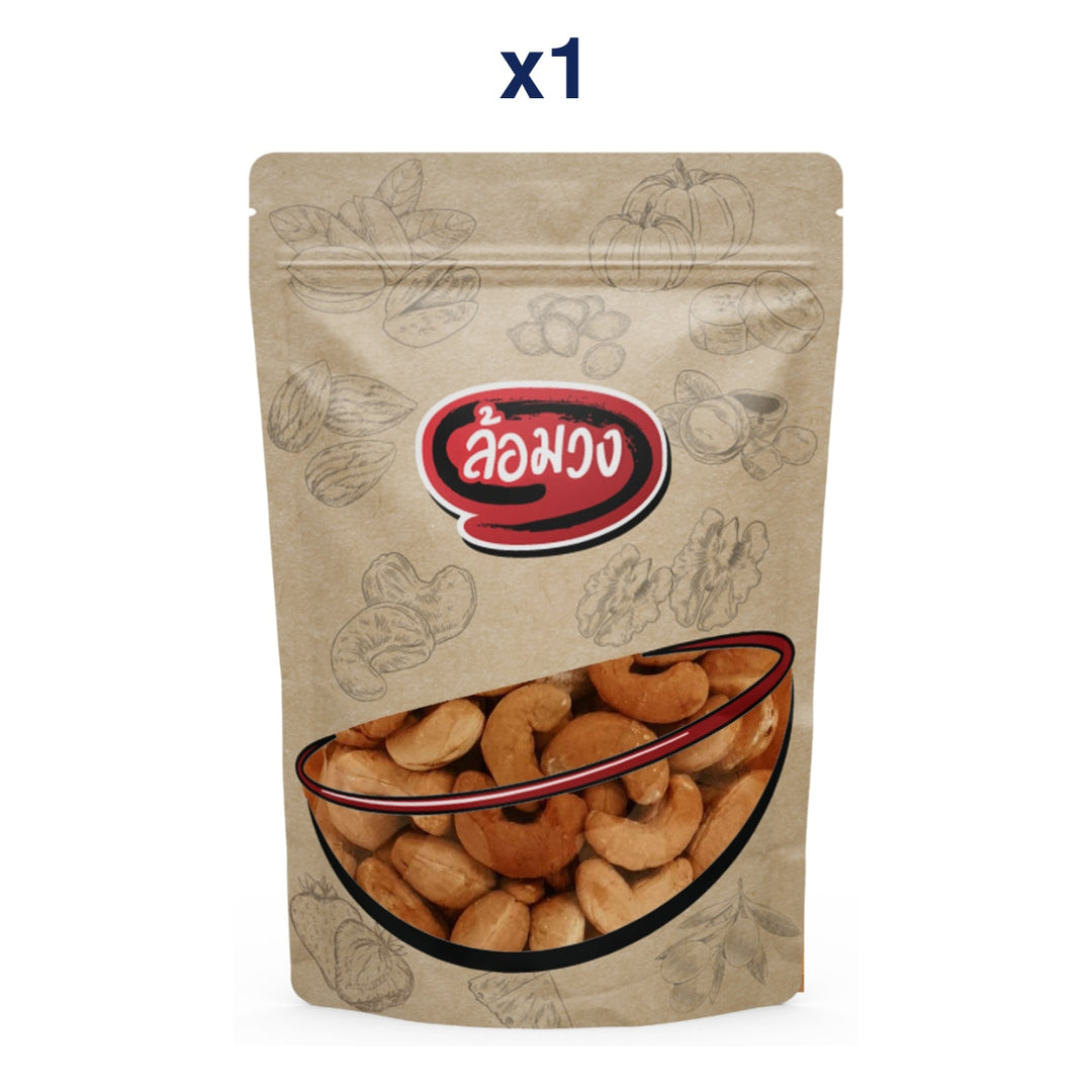 Rom-Wong Roasted Cashews Grade B — 1 Pack | 100 g / 500 g / 1 kg — retail pack quantity