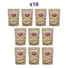 Rom-Wong Roasted Hulled Watermelon Seeds — Pack of 10 | 100 g Each — retail pack quantity