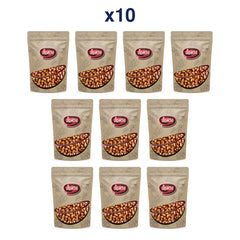 Rom-Wong Salted Fried Peanuts — Pack of 10 | 100 g Each — retail pack quantity