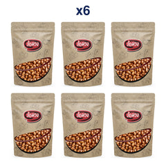 Rom-Wong Salted Fried Peanuts — Pack of 6 | 100 g Each — retail pack quantity