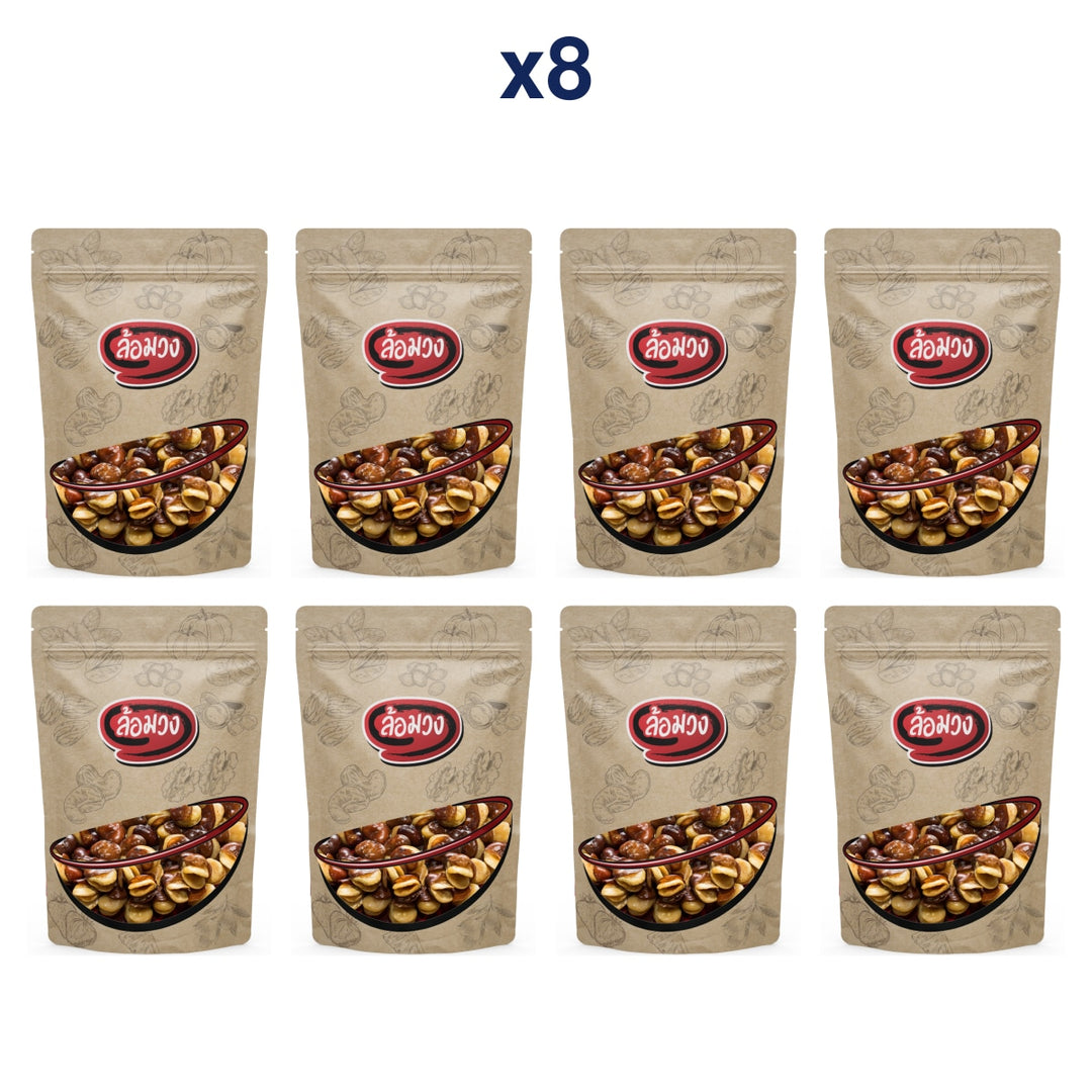 Rom-Wong Salted Broad Beans — Pack of 8 | 100 g / 300 g Each — retail pack quantity
