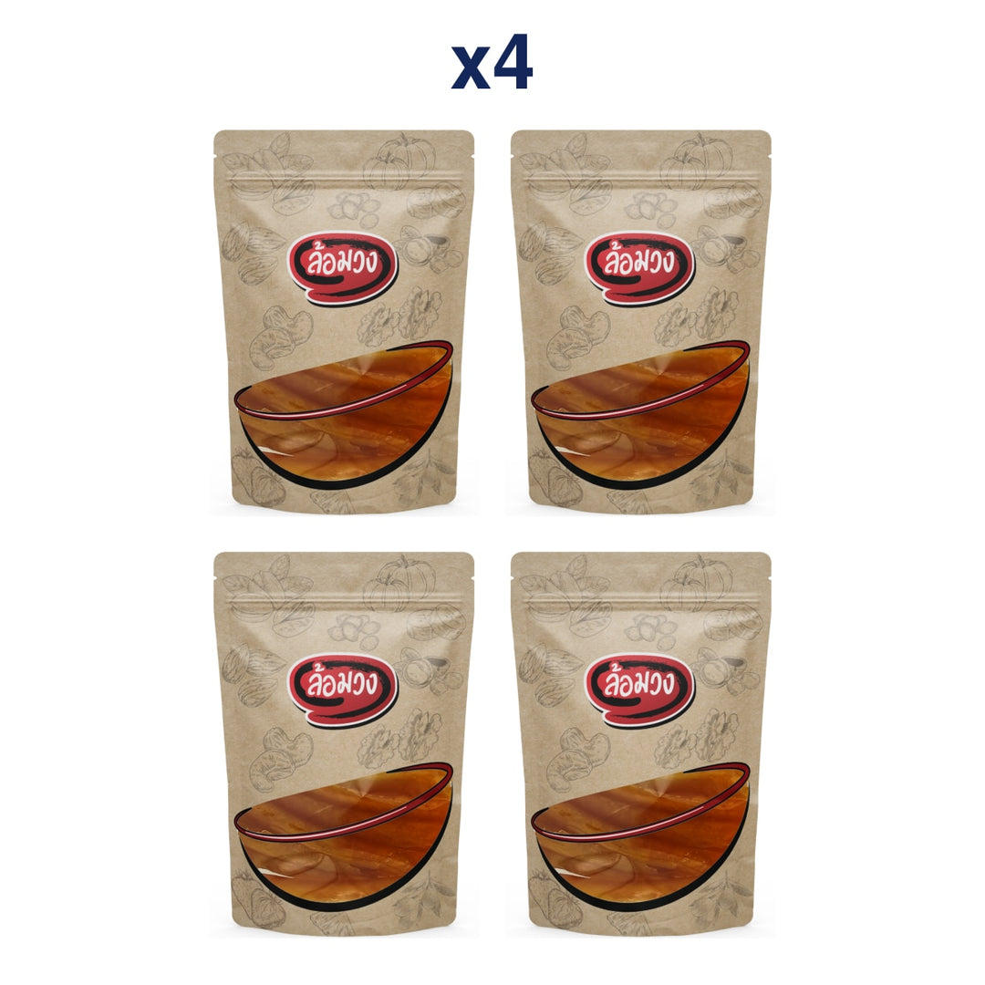 Rom-Wong Mango Fruit Leather — Pack of 4 | 100 g / 500 g Each — exact number of retail packs