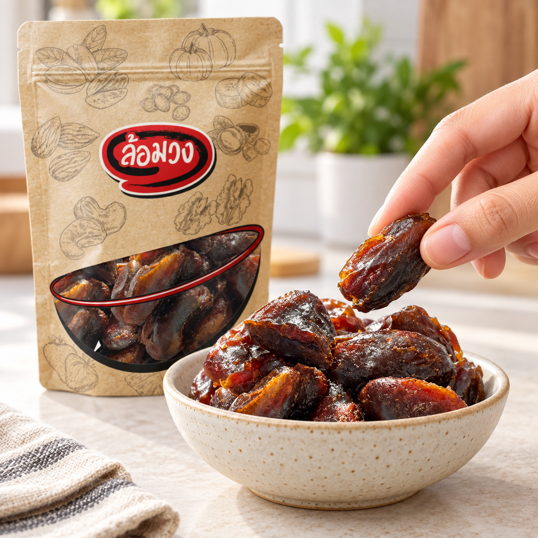Rom-Wong Sayer Pitted Dates serving suggestion