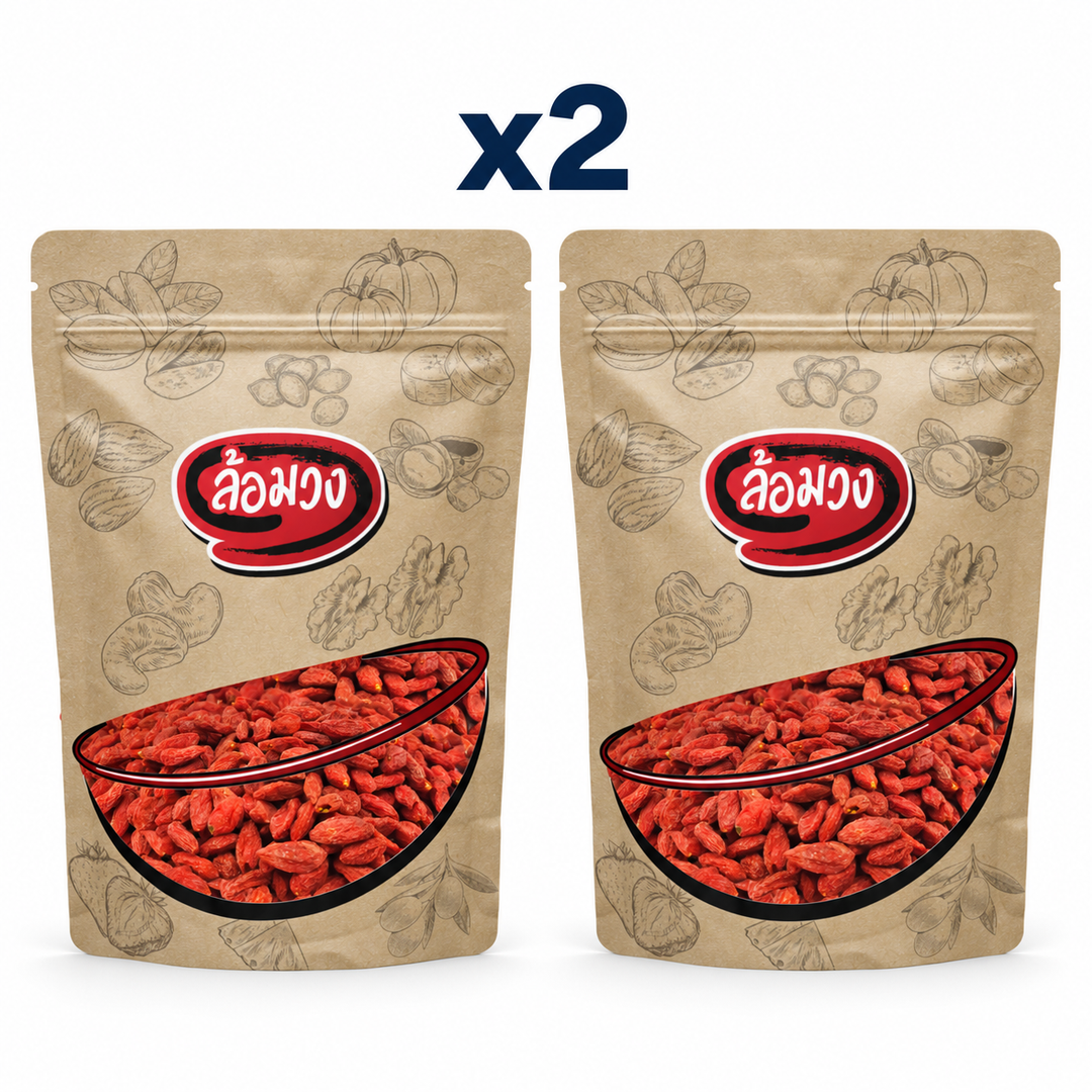 Rom-Wong Dried Goji Berries pack of 2