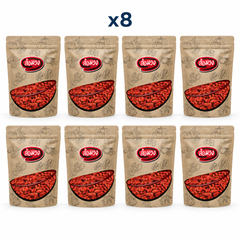 Rom-Wong Dried Goji Berries — 8 sealed retail pouches