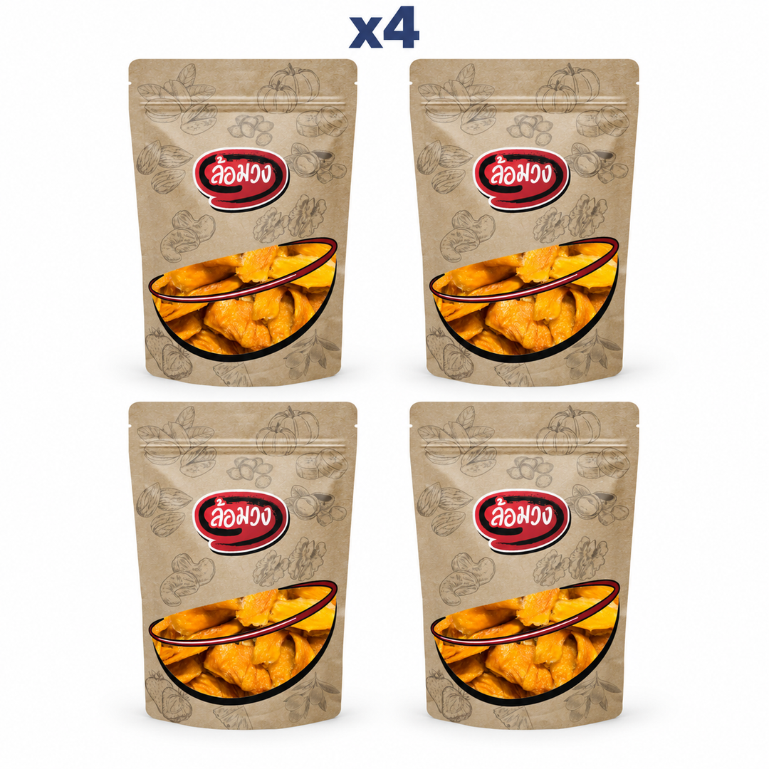 Rom-Wong Dried Mango pack of 4