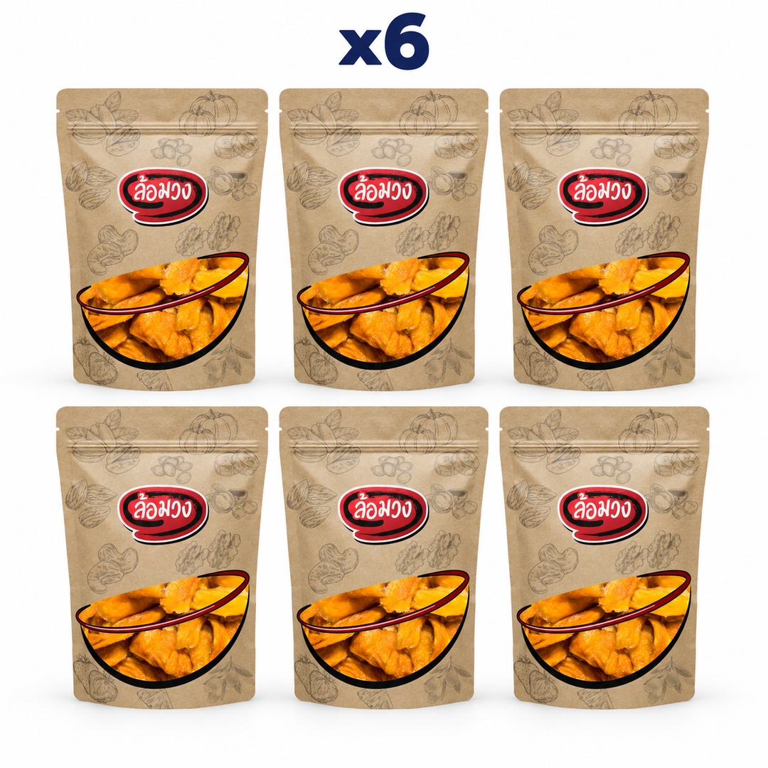 Rom-Wong Dried Mango pack of 6