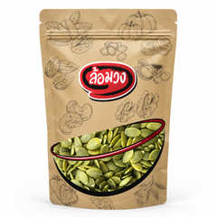 Rom-Wong Plain Roasted Hulled Pumpkin Seeds pack of 1